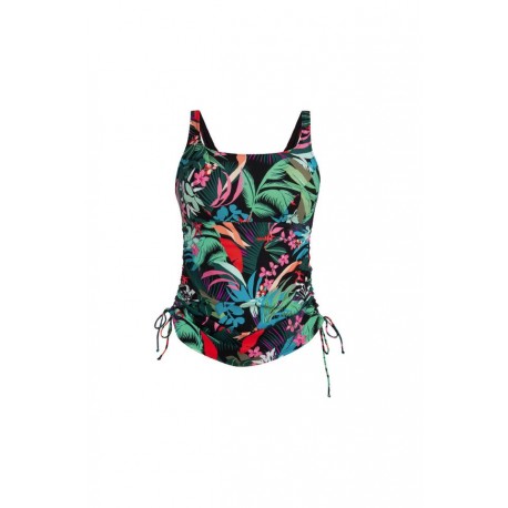 TOP TANKINI  ESTAMPADO TROPICAL 6562 ANITA