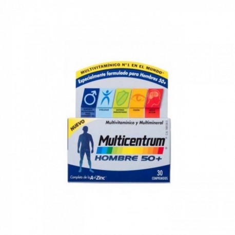 MULTICENTRUM HOMBRE 30 COMPRIMIDOS