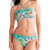 BIKINI HONOLULU ESTAMPADO TURQUESA AMOENA
