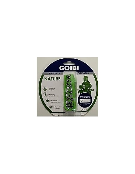 GOIBI PULSERA DE CITRONELLA NATURE 1 PULSERA BALONES