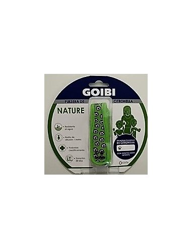 GOIBI PULSERA DE CITRONELLA NATURE 1 PULSERA...