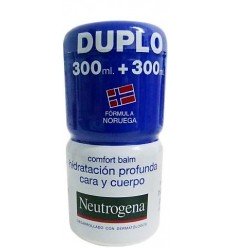 NEUTROGENA COMFORT BALM HIDRATACION PROFUNDA CARA Y CUERPO 2 ENVASES 300 ML