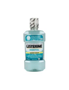 LISTERINE MENTOL SABOR  SUAVE 1 BOTELLA 500 ML