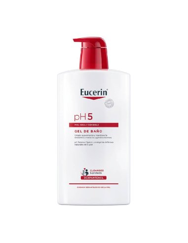 EUCERIN PIEL SENSIBLE PH-5 GEL DE BAÑO 1 ENVASE...