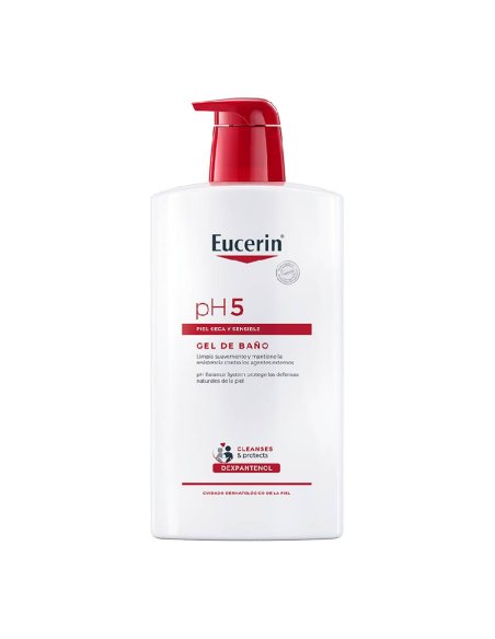 EUCERIN PIEL SENSIBLE PH-5 GEL DE BAÑO 1 ENVASE 1 l
