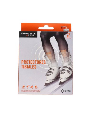 PROTECTORES TIBIALES FARMALASTIC SPORT 2...