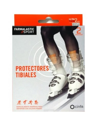 PROTECTORES TIBIALES FARMALASTIC SPORT 2...