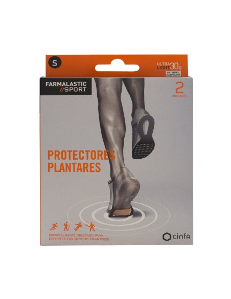ALMOHADILLA PLANTAR FARMALASTIC SPORT TALLA L 2 UNIDADES