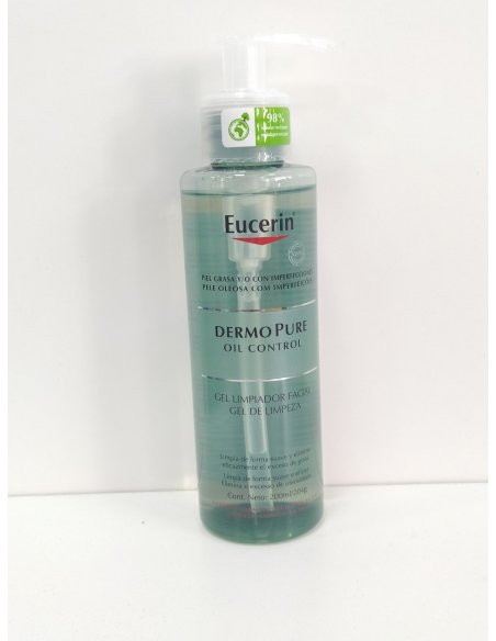 EUCERIN DERMOPURE CLINICAL GEL LIMPIADOR PURIFICANTE 1 ENVASE 200 ml