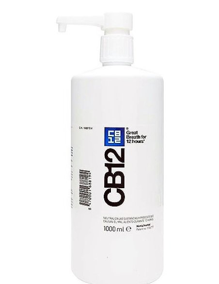 CB12 ENJUAGUE CUIDADO BUCAL 1 ENVASE 1000 ml MENTA/MENTOL