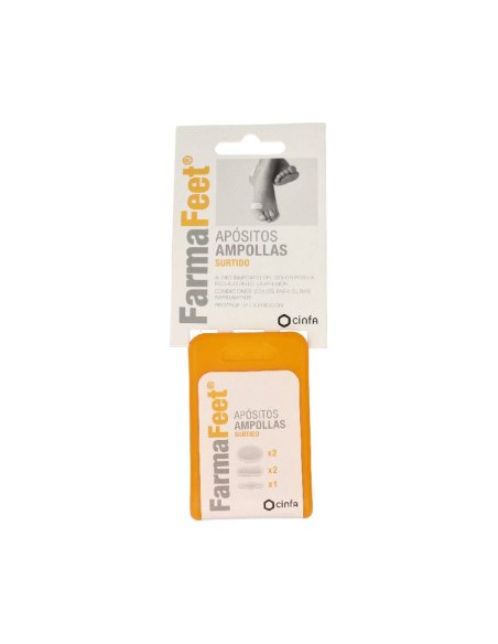 FARMAFEET APOSITOS AMPOLLAS SURTIDO 5 UNIDADES