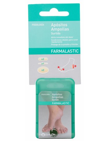 FARMAFEET APOSITOS AMPOLLAS SURTIDO 5 UNIDADES
