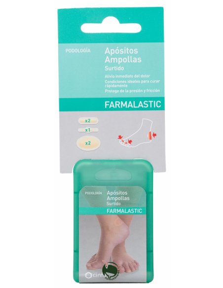 FARMAFEET APOSITOS AMPOLLAS SURTIDO 5 UNIDADES