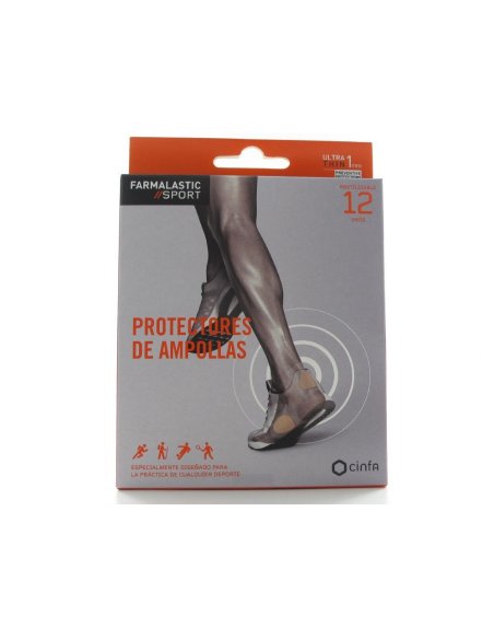 APOSITO PROTECTOR DE AMPOLLAS FARMALASTIC SPORT 1 UNIDAD REUTILIZABLE
