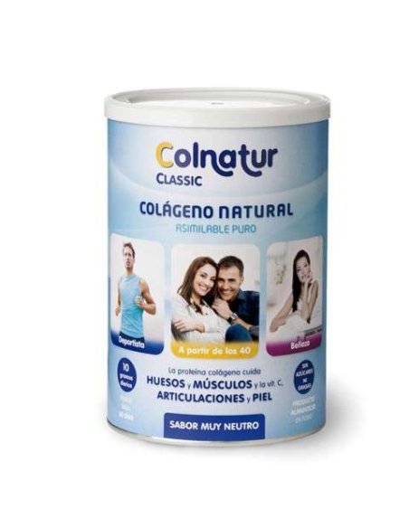 COLNATUR CLASSIC POLVO ORAL 1 ENVASE 306 g SABOR NEUTRO
