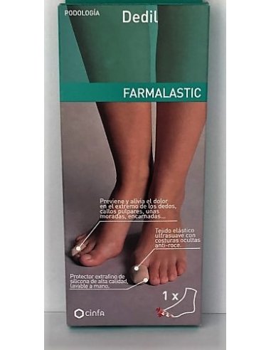 PROTECTOR DEDIL FARMALASTIC FEET TALLA PEQUEÑA...