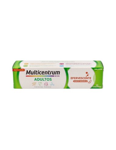 MULTICENTRUM 20 COMPRIMIDOS EFERVESCENTES