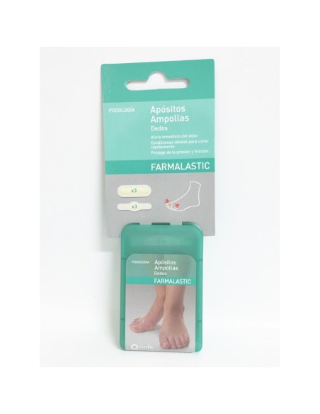 FARMAFEET APOSITOS AMPOLLAS DEDOS 6 UNIDADES
