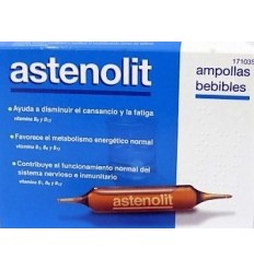 ASTENOLIT 12 AMPOLLAS BEBIBLES 10 ml