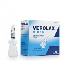 VEROLAX NIÑOS 1,8 ml SOLUCION RECTAL 6 ENEMAS 2,5 ml