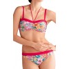 BIKINI HONOLULU ESPAMPADO ROSA AMOENA