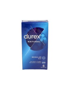 DUREX NATURAL PLUS PRESERVATIVOS 6 UNIDADES