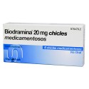BIODRAMINA 20 mg 6 CHICLES MEDICAMENTOSOS