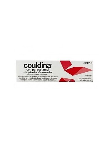 COULDINA CON PARACETAMOL 650 MG/4 MG/10 MG 20...