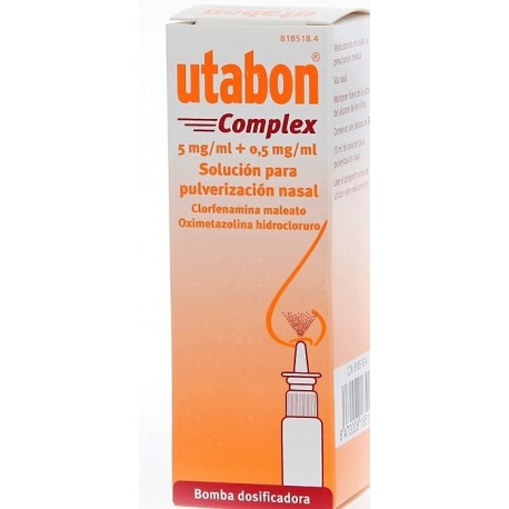 UTABON COMPLEX 0,5 mg/ml  5 mg/ml NEBULIZADOR NASAL 10 ml