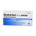 BIODRAMINA 20 mg 12 CHICLES MEDICAMENTOSOS