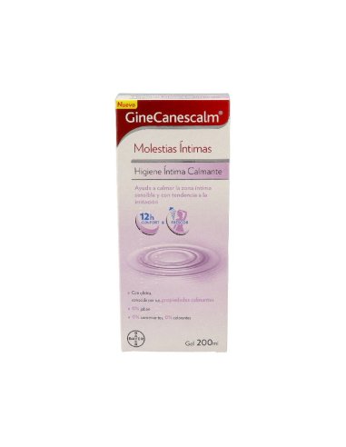 GINECANESCALM HIGIENE INTIMA CALMANTE 1 ENVASE...