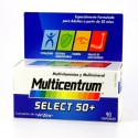 MULTICENTRUM SELECT 50 90 COMPRIMIDOS