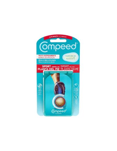 COMPEED SPORT AMPOLLAS PLANTA DEL PIE 5 UNIDADES