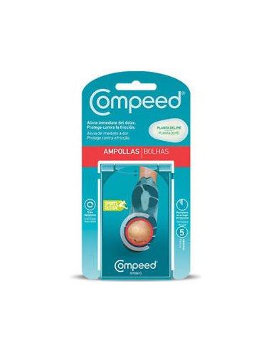COMPEED SPORT AMPOLLAS PLANTA DEL PIE 5 UNIDADES