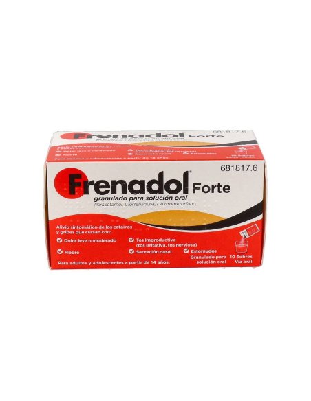 FRENADOL FORTE 10 SOBRES GRANULADO PARA SOLUCION ORAL