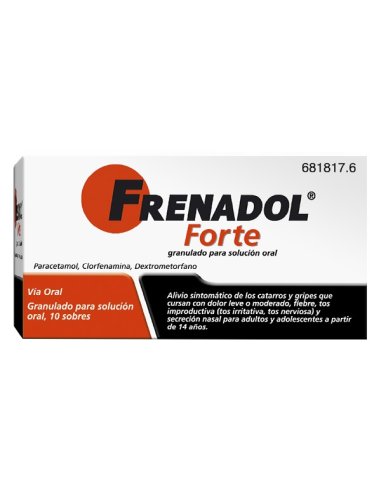 FRENADOL FORTE 10 SOBRES GRANULADO PARA...