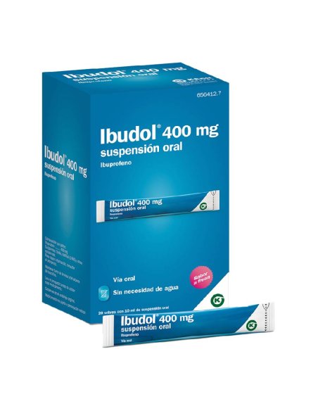IBUDOL 400 MG 20 SOBRES SUSPENSION ORAL 10 ML