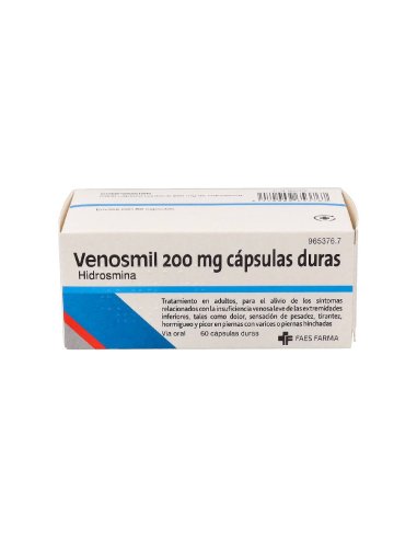VENOSMIL 200 MG 60 CAPSULAS