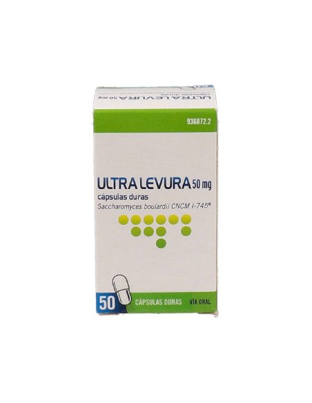 ULTRA-LEVURA 50 MG 50 CAPSULAS