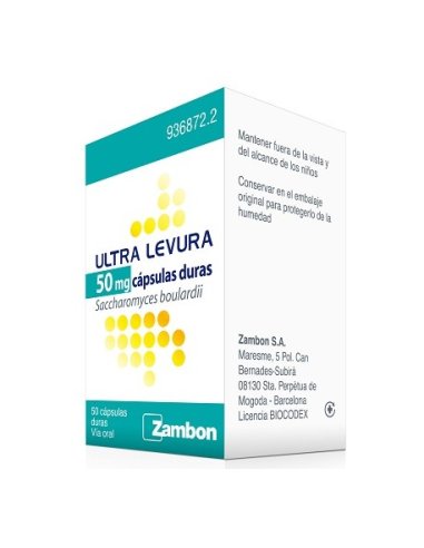 ULTRA-LEVURA 50 MG 50 CAPSULAS