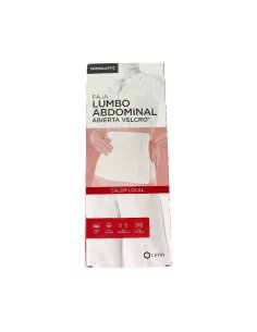 FAJA LUMBOABDOMINAL ABIERTA VELCRO FARMALASTIC 1 UNIDAD...