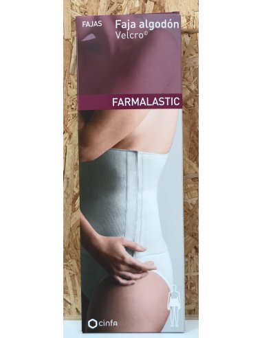 FAJA LUMBOABDOMINAL ABIERTA VELCRO FARMALASTIC...