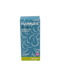 FLUIMUCIL 40 MG/ML SOLUCION ORAL 1 FRASCO 200 ML