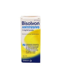 BISOLVON ANTITUSIVO 2 MG/ML JARABE 1 FRASCO 200 ML