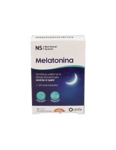 NS MELATONINA 1,95 mg 30 COMPRIMIDOS MASTICABLES SABOR...