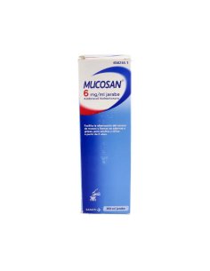 MUCOSAN 6 MG/ML JARABE 1 FRASCO 250 ML