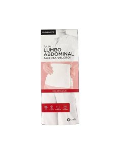 FAJA LUMBOABDOMINAL ABIERTA VELCRO FARMALASTIC 1 UNIDAD...