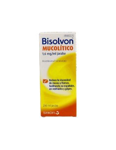 BISOLVON MUCOLITICO 1,6 MG/ML JARABE 1 FRASCO 200 ML
