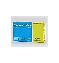 ZOVICREM LABIAL 50 mg/g CREMA 1 TUBO 2 g  BOMBA DOSIFICADORA