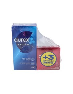DUREX NATURAL PLUS  DUREX SENSITIVO CONFORT PRESERVATIVOS...